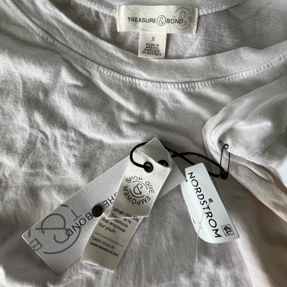 Treasure & Bond Long Sleeve Shirt Ombre Small NEW MSRP $39 - Picture 6 of 8